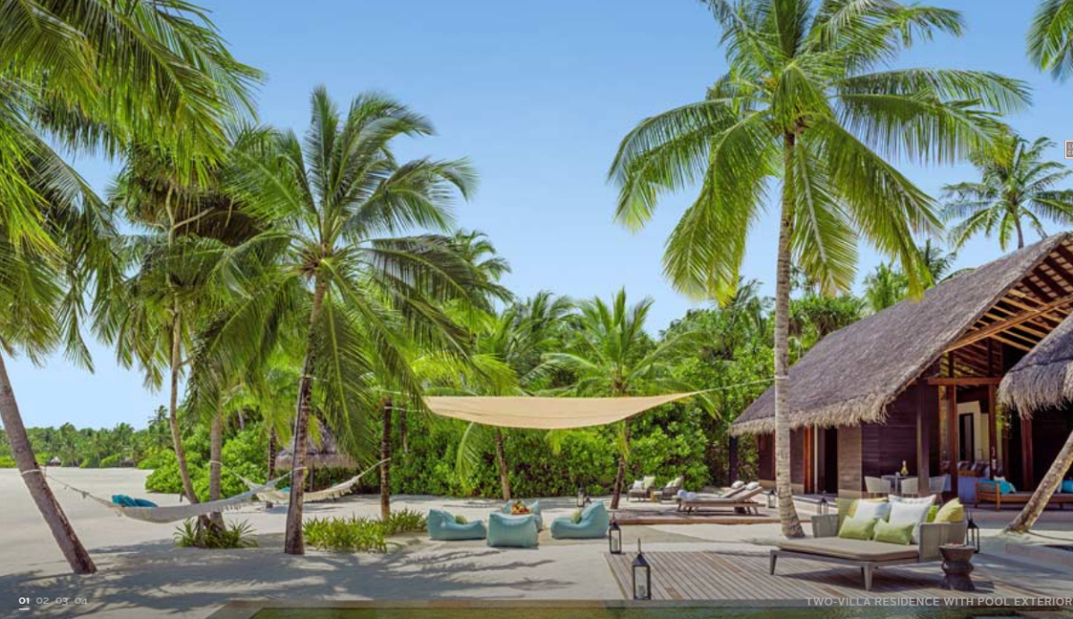 双别墅泳池公馆-Two-Villa Residence Villa With Pool 房型图片及房间装修风格(唯一岛|唯逸岛|OO岛 One Only Reethi Rah)海岛马尔代夫 